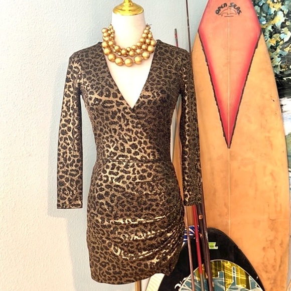 Lovers + Friends Dresses & Skirts - Lover’s and Friends, Burmese,Long Sleeve Dress,Lioness,Excellent Cond.,Size XS